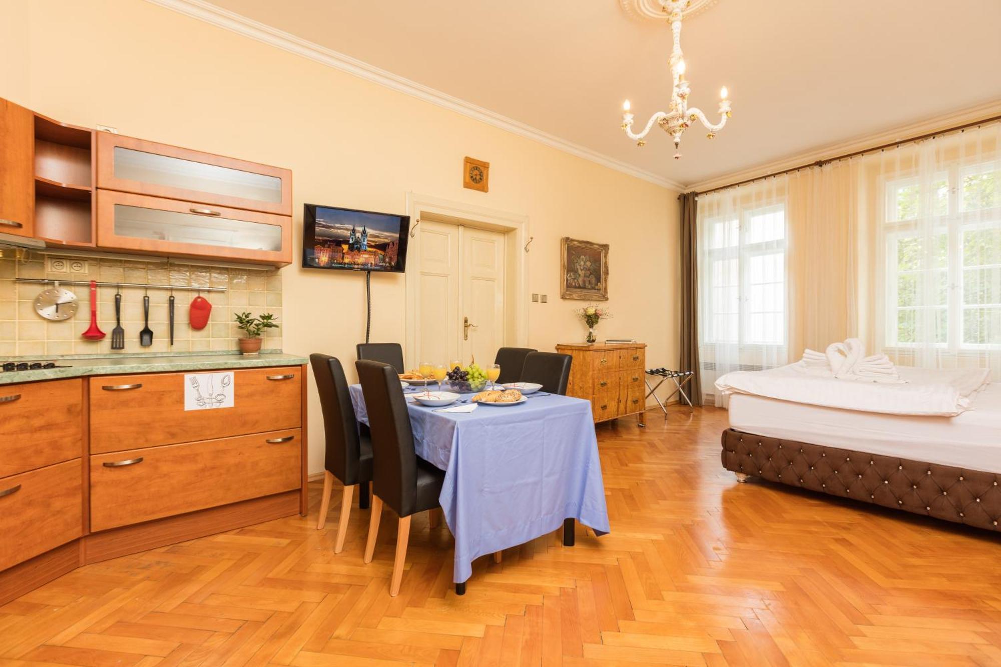 Prague Siesta Apartments Pokoj fotografie